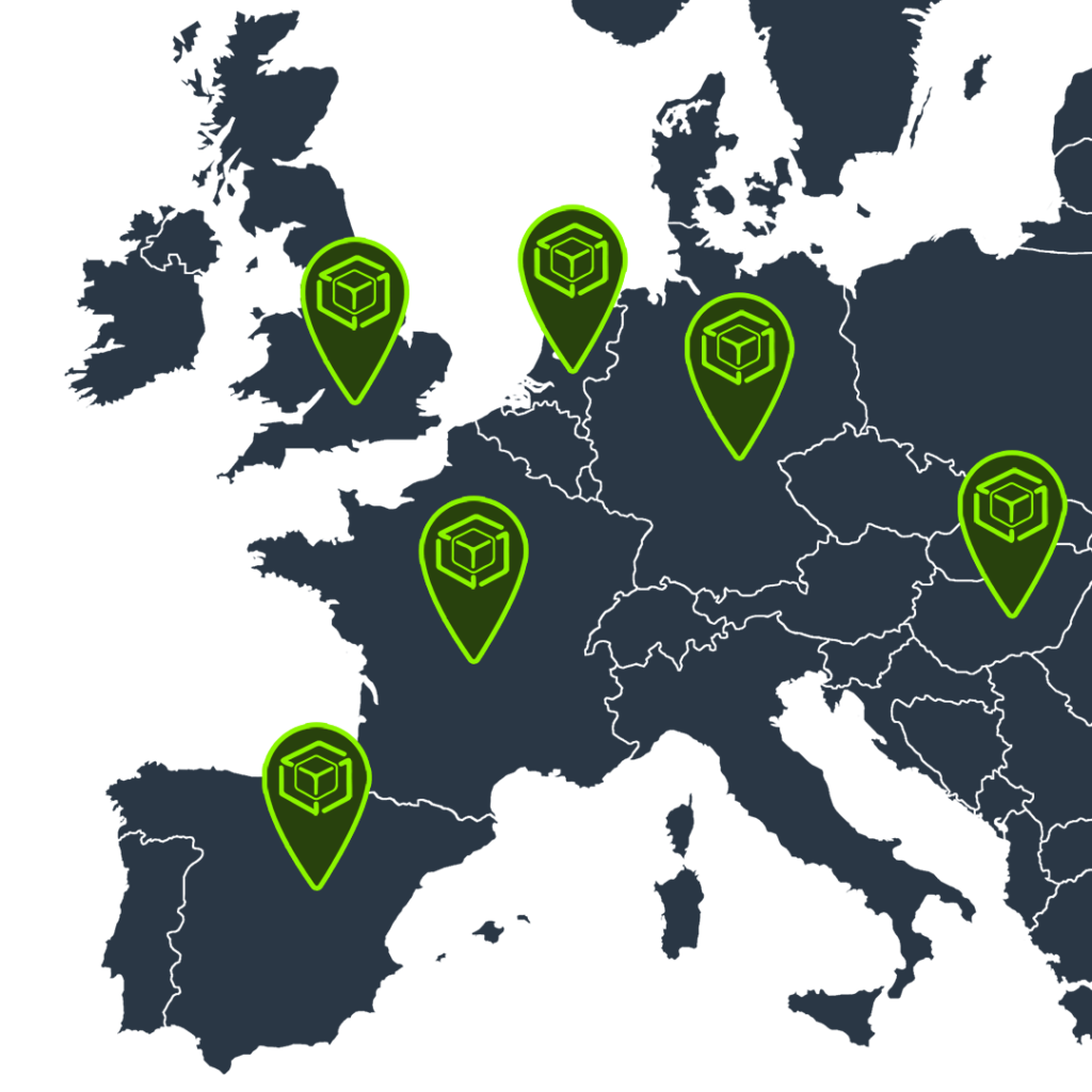 Europe E-Commerce Fulfillment Map